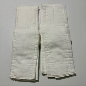 Gerber White Cloth Diaper Set (Set of 4) (1049)